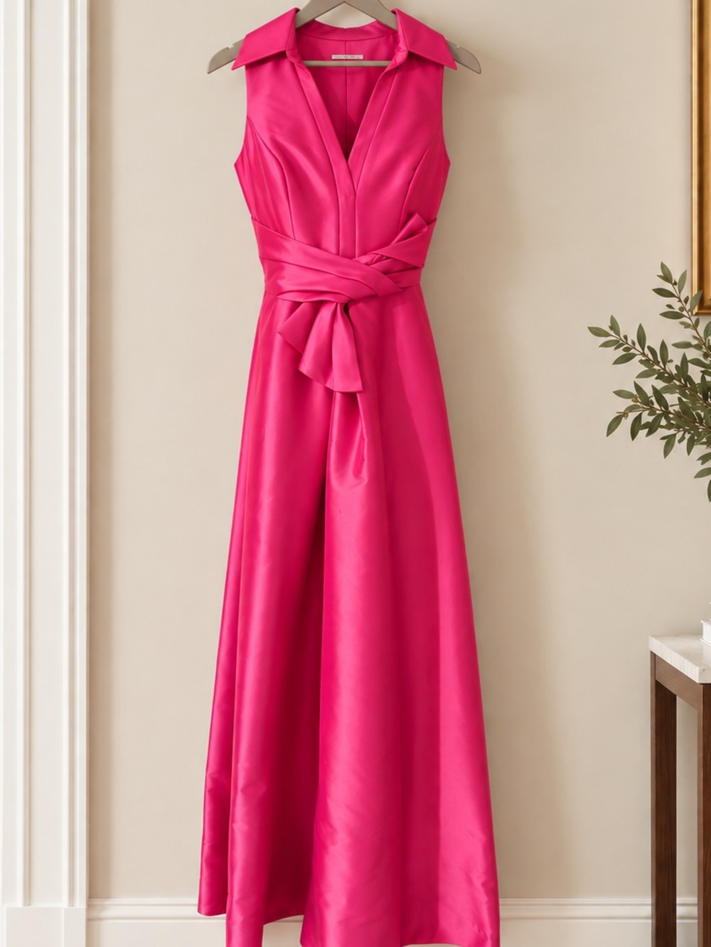 Theia Zibeline Silk Ball Gown - Picture 8 of 9